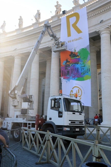 Liturgiczna służba ołtarza z Niemiec na pielgrzymce w Rzymie