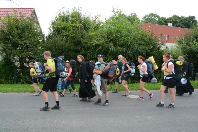 Liderzy ŚDM na Camino