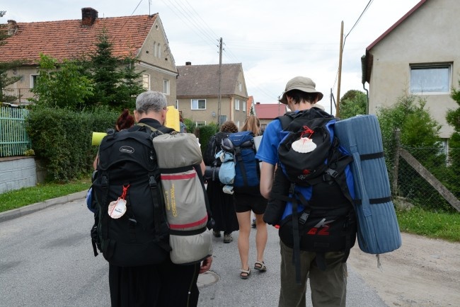 Liderzy ŚDM na Camino