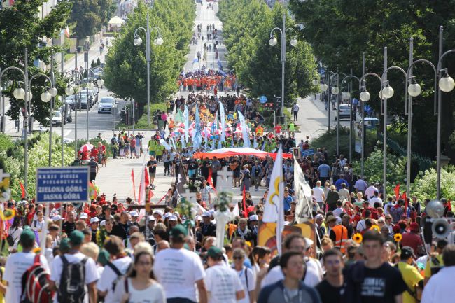 Pielgrzymka diecezji zielonogórsko-gorzowskiej na Jasnej Górze