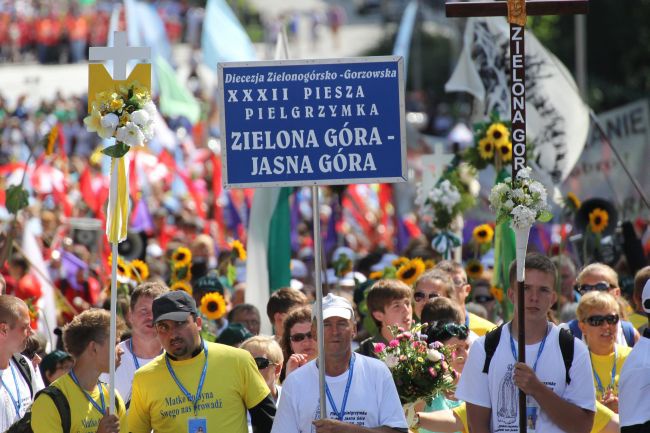 Pielgrzymka diecezji zielonogórsko-gorzowskiej na Jasnej Górze