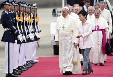 Papież w Korei