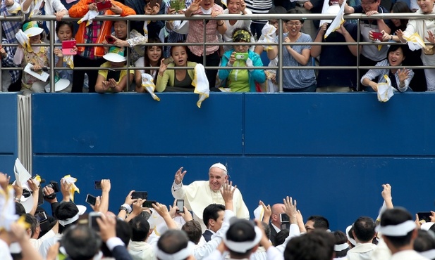 Korea: Papież o antidotum na ducha rozpaczy