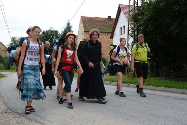 Liderzy ŚDM na Camino