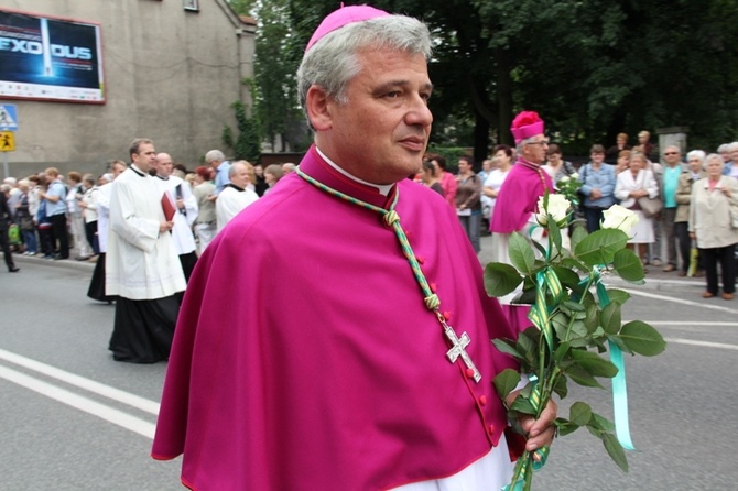 Pielgrzymka kobiet do Piekar - początek uroczystości