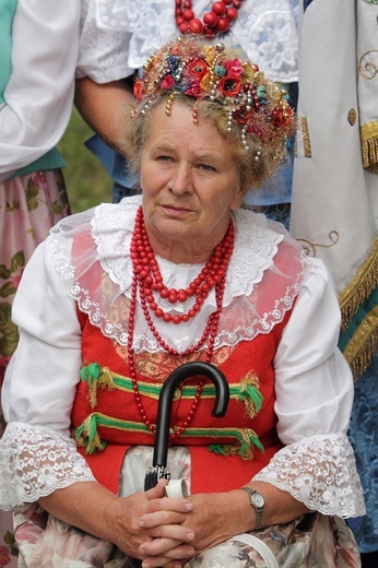 Pielgrzymka kobiet do Piekar - przed Mszą św.