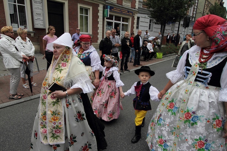 Pielgrzymka kobiet do Piekar - przed Mszą św.