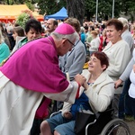 Pielgrzymka kobiet do Piekar - przed Mszą św.