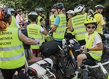 Na rowerach do Częstochowy wybrało się w tym roku 500 osób