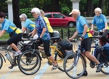  Na szlak ruszyli rowerzyści z różnych stron Polski