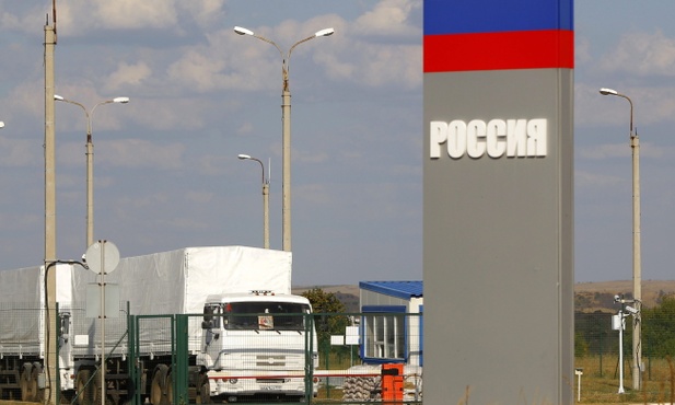 Konwój wjechał na Ukrainę bez zgody Kijowa