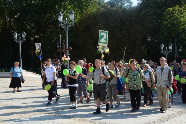 Wejście na Jasną Górę