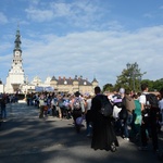 Wejście na Jasną Górę