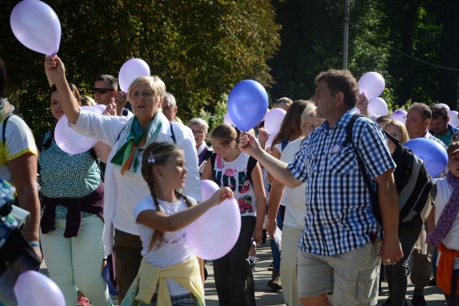 Wejście na Jasną Górę