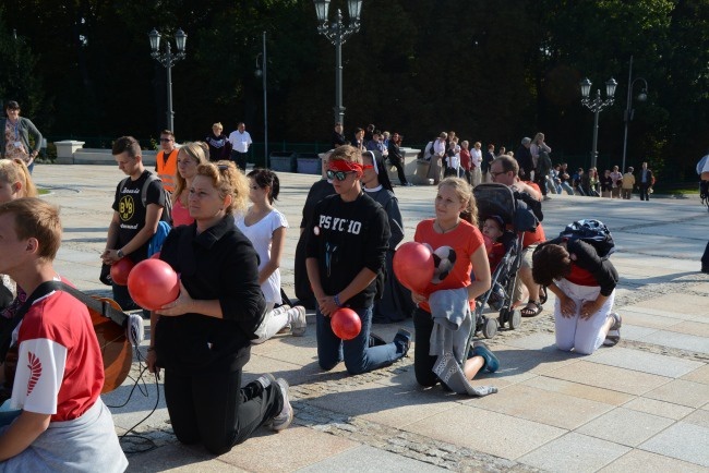 Wejście na Jasną Górę