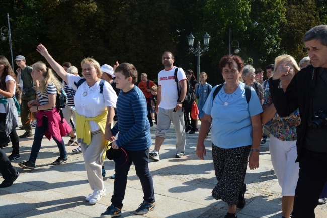 Wejście na Jasną Górę c.d.