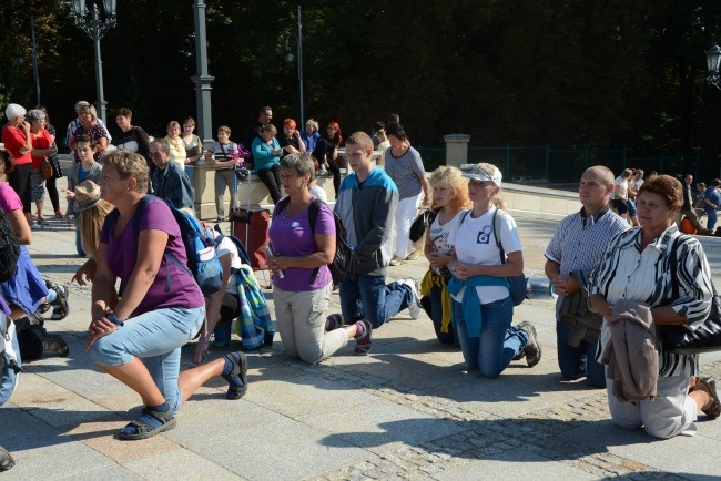 Wejście na Jasną Górę c.d.