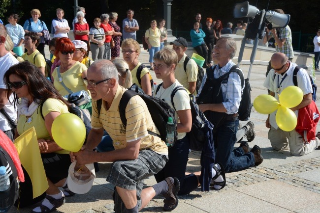 Wejście na Jasną Górę c.d.