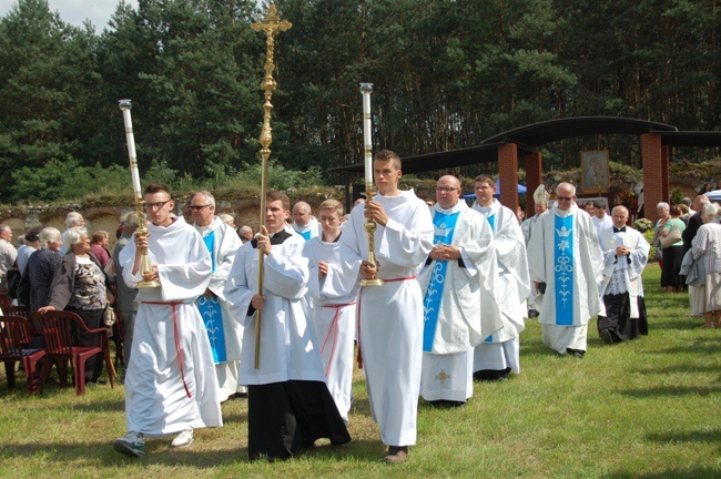 Chorzy w wysokolskim sanktuarium 