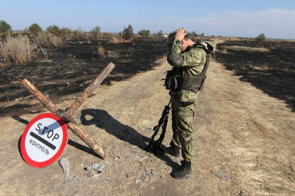 Rosyjskie czołgi wdarły się na Ukrainę