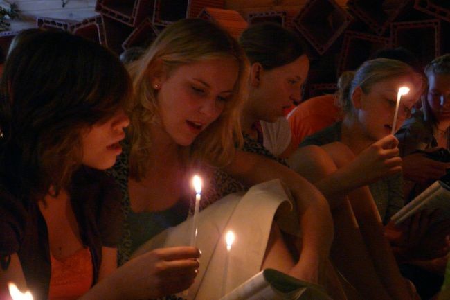 Młodzi ludzie w Taizé