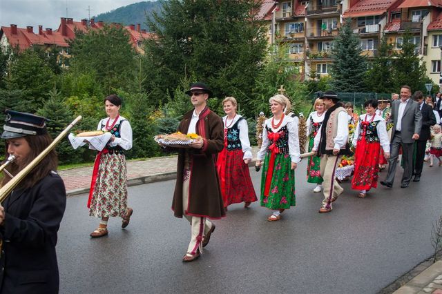 Dziękczynienie za plony na Podhalu