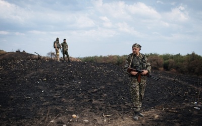Rosyjskie czołgi przy granicy z Ukrainą