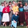  Grupa animatorów wraz z ks. Janem Łapinem w 1987 r. Pierwszy od lewej: Lucjan Świto. W tylnym rzędzie, pierwszy od prawej: Grzegorz Lachowicz