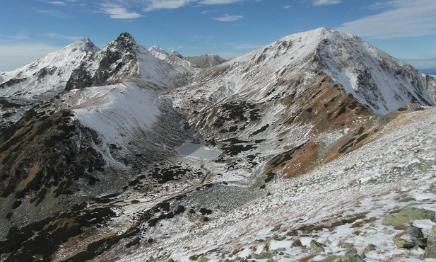 W Tatry zawitała zima. 