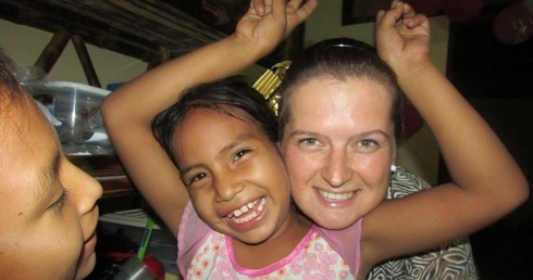 Agata Kamińska z Cieszyna od roku pracuje wśród Boliwijczyków w San Ramon