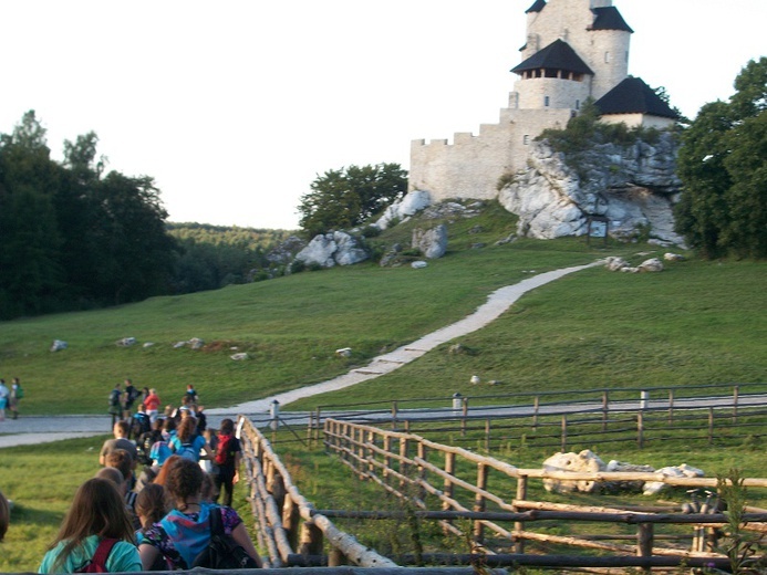 8. młodzieżowa pielgrzymka na Jasną Górę - dzień 1. 