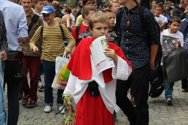 Spotkanie powakacyjne ministrantów