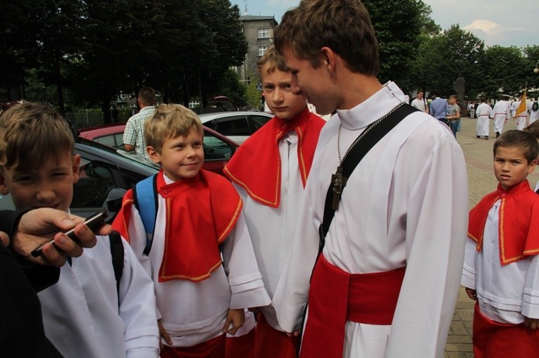 Spotkanie powakacyjne ministrantów