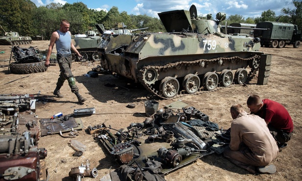 Trudna sytuacja katolików na wschodzie Ukrainy