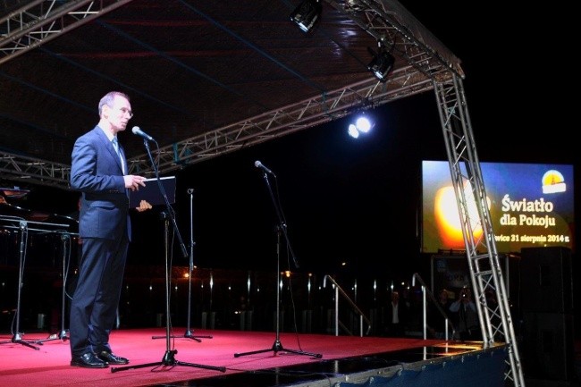 Wołanie o pokój pod gliwicką radiostacją