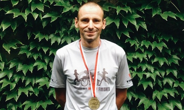 Dominikanin ukończył triathlon Ironmana