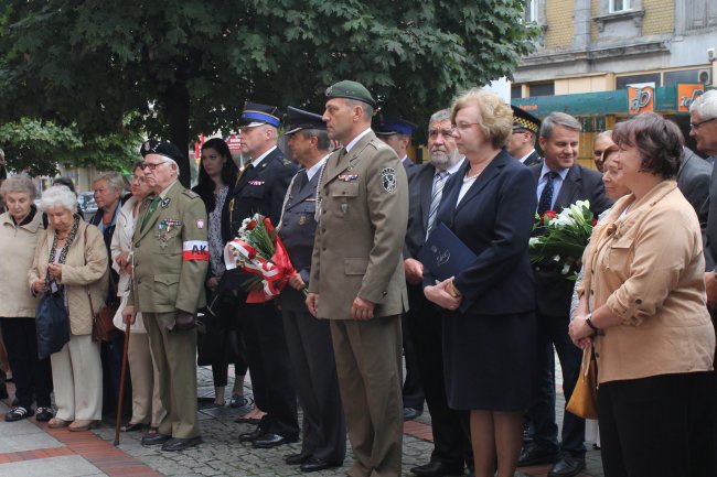 Tablica płk Łukasza Cieplińskiego w Zabrzu