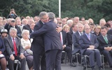 Bronisław Komorowski i Joachim Gauck na Westerplatte 