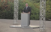 Bronisław Komorowski i Joachim Gauck na Westerplatte 