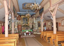 Zabytkowe wnętrze kościoła