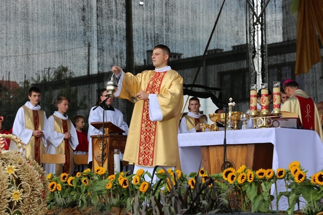 Diecezjalne dożynki w Czańcu