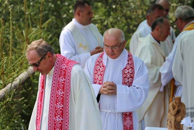 Modlitwa trzech narodów na Trójstyku w Jaworzynce