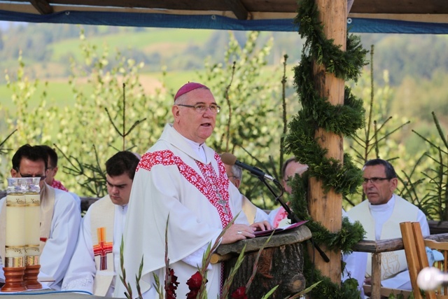 Modlitwa trzech narodów na Trójstyku w Jaworzynce