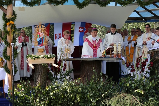 Modlitwa trzech narodów na Trójstyku w Jaworzynce