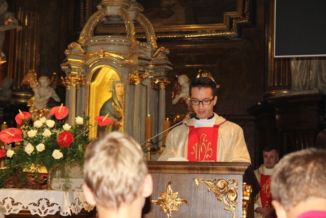 Prymicje bp. Tadeusza Kusego w kościele św. Marii Magdaleny