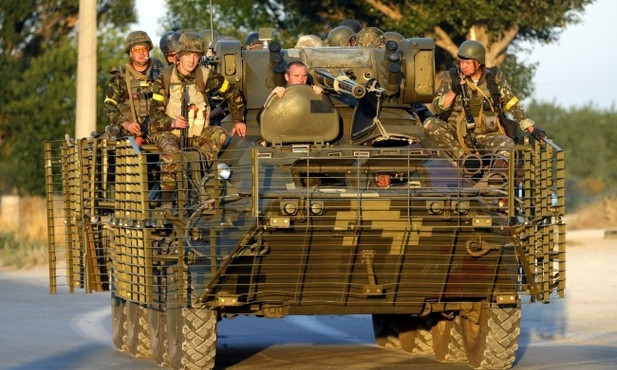 Kolejne strzały na Ukrainie
