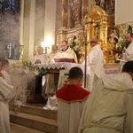 Prymicje bp. Kusego w kościele św. Elżbiety w Cieszynie