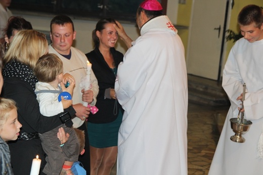 Prymicje bp. Tadeusza Kusego w Cieszynie-Kalembicach