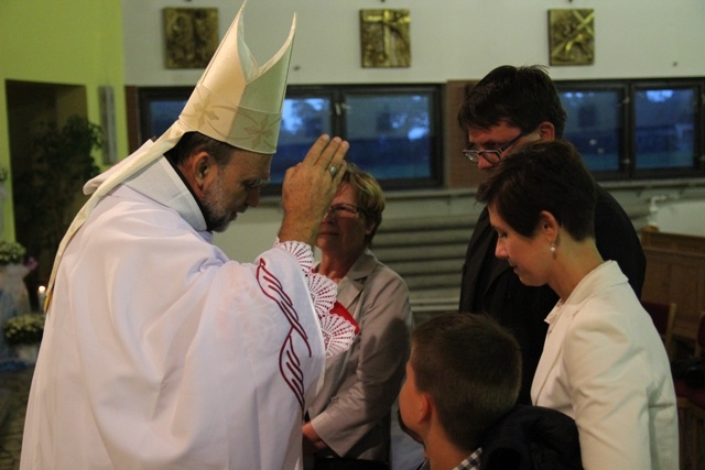 Prymicje bp. Tadeusza Kusego w Cieszynie-Kalembicach