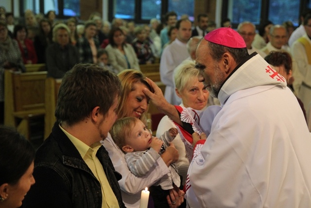 Prymicje bp. Tadeusza Kusego w Cieszynie-Kalembicach